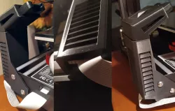 SD card extender holder for Creality Ender 3 v2 - "badass snake inside"
