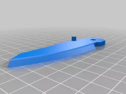 Sheepsfoot Blade for Caboose's Liner Lock Knife