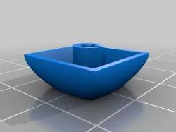 Shrunken dsa keycap for draw over