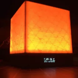 Simple 8x8 LED Matrix Light/Clock