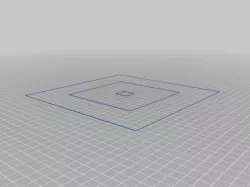 Simple Bed Levelling STL for Ender 3 Pro (220mm x 220mm)