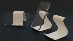 Simple smartphone stand