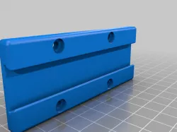 Slide on dovetail for fixing Top tube bag to bottle cage threaded holes