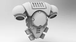 Space Knight Backpack Bit