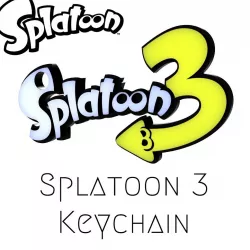 Splatoon 3 Keychain