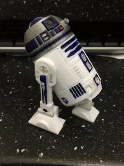 Star Wars r2-d2 r2d2 (puzzle)  with windup leg