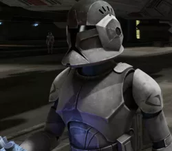 Stealth clone trooper helmet