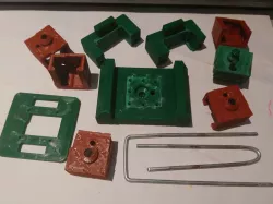 Stronger Creality CR6 CR-6 SE Silicone heat block case Mold
