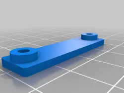 Tamiya DF01 Wing Mount