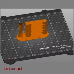 Temperature calibration tower brim3d V2
