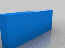 Transparent Dark Resin Test Tray