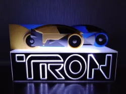 TRON LIGHT CYCLE DISPLAY