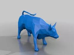 Wall Street Bull Poly