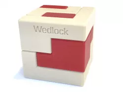 Wedlock - Interlocking puzzle by László Molnár