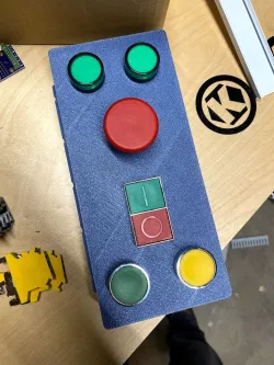 22mm button panel for extrusion side mount