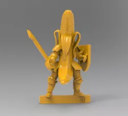 28mm - Banana Knight v2 - Redux !