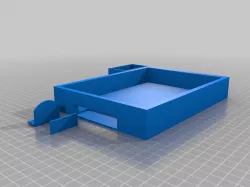 3D desktop organizer 