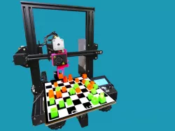 3D Printer Chess