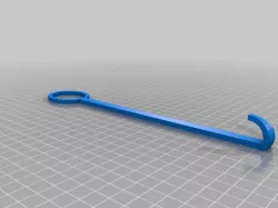 A hook for a hook (specifically wall hooks)