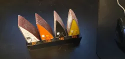 A stand for Wedge sanding tool 