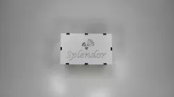 Aliexpress Splendor upgrade pack - tokens, box - laser cut