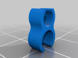 All-in-one Bicycle Cable Clip
