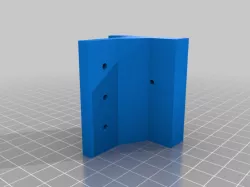 Alternative X Axis Drag Chain Mount for Ivan Miranda 3D printed CNC