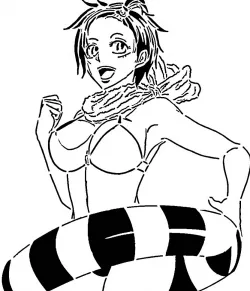 Anime beach girl 2