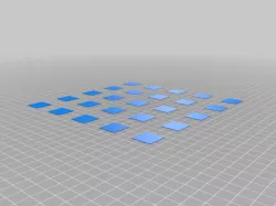 Anycubic I3 Mega Manual Mesh Test Print