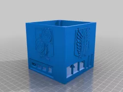 Attack on Titan Raspberry Pi 4 Case