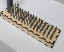 Bit Holder for Wowstick Electric Screwdriver - Laser cut