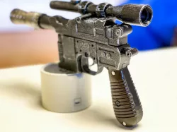 Blaster DL-44 Han Solo with Mechanics and space for electronics