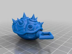 bowsette keychain
