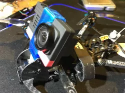 Catalyst Machineworks Shocker Ultralight 4 inch Insta360 SMO 4k Cam Mount adjustable