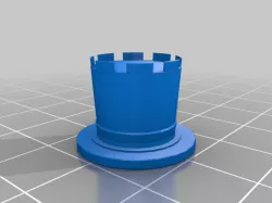 Chaotic Top Hat without floating objects 