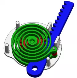 Clockspring dynamometer