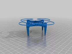 Cone Foot plus various little Mods Coreless KreQuad Drone