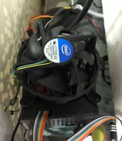 Creality 32bit board case with Intel CPU cooling fan duct for Ender3 Pro, V2