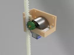 Dirt cheap 28byj-48 cat door opener (Fusion 360 files included)