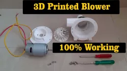 DIY 3D Printed Blower