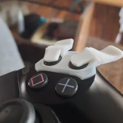 Dualshock4 button lever