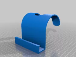 Dyson hairdryer holder for IKEA Lerberg shelf