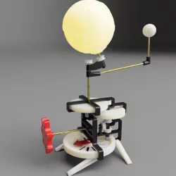 Earth, Moon, and Sun direction mechanical orrery (V1)