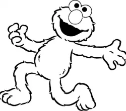 Elmo stencil