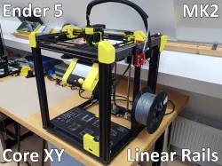 Ender 5 Core XY with Linear Rails MK2