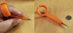 Finger Loop Hobby Knife