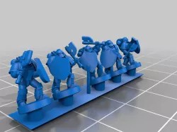 Galactic Crusaders - Remix - Ship Guardians - 6-8mm 