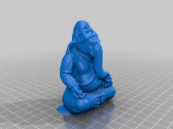 Ganesha with Incense Holder
