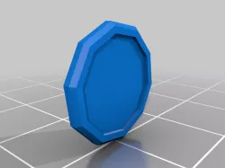 Generic 3D Maker Coin (with blank)