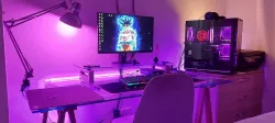 Glass Desk Monitor Riser